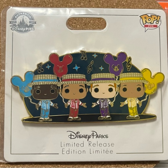 Funko Disney Parks The Dapper Dans Pop! Limited Release Pin - Picture 2 of 5